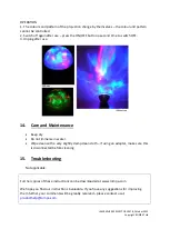 Preview for 4 page of Rompa Laser Sphere Projector Manual