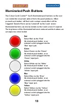 Preview for 13 page of Rompa SNOEZELEN Colour Catch Combo Instruction Manual