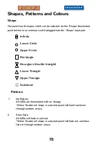 Preview for 15 page of Rompa Snoezelen Multifinity Explorer Instruction Manual