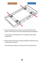 Preview for 21 page of Rompa Snoezelen Multifinity Explorer Instruction Manual