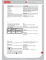 Preview for 4 page of Romus 93232 Operating Manual