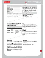 Preview for 8 page of Romus 93232 Operating Manual