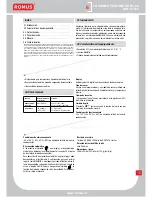 Preview for 10 page of Romus 93232 Operating Manual