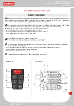 Preview for 7 page of Romus 93256 Instriction Manual