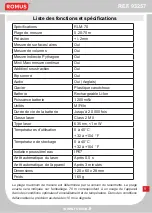 Preview for 9 page of Romus 93257 User Manual