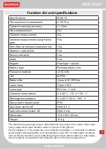 Preview for 19 page of Romus 93257 User Manual