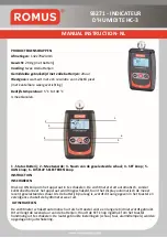 Preview for 9 page of Romus 93271 Manual Instruction