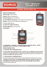 Preview for 13 page of Romus 93271 Manual Instruction