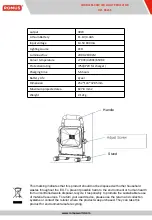 Preview for 2 page of Romus 96235 User Manual