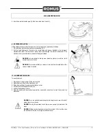 Preview for 10 page of Romus sandy 2 CM33-43 F Use And Maintenance Manual