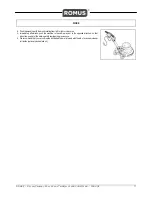 Preview for 12 page of Romus sandy 2 CM33-43 F Use And Maintenance Manual