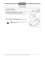 Preview for 15 page of Romus sandy 2 CM33-43 F Use And Maintenance Manual