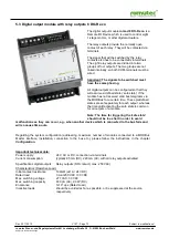 Предварительный просмотр 13 страницы Romutec romod Technical Documentation/Instruction Manual