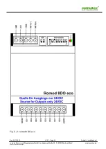 Предварительный просмотр 26 страницы Romutec romod Technical Documentation/Instruction Manual