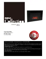 Preview for 1 page of Rona 20095220 Manual