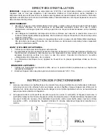 Предварительный просмотр 11 страницы Rona 20095258 Instruction Manual