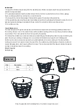 Preview for 2 page of Rona Bombay 38115206 User Manual