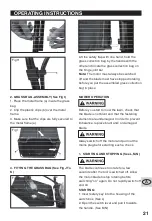 Preview for 21 page of Rona CLM46NU Operating Manual