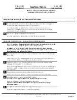 Preview for 2 page of Rona Uberhaus Design TL-8267-WL-UHD Instructions