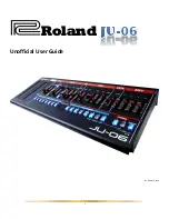 Ronald Ju-06 Unofficial User Manual preview