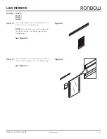 Предварительный просмотр 4 страницы Ronbow 600924 Installation And Care Manual