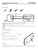 Preview for 2 page of Ronbow 711040 Installation And Care Manual