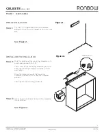 Preview for 3 page of Ronbow CELESTE 524011-FINISH Installation And Care Manual