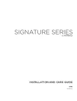 Preview for 1 page of Ronbow E012427 Installation And Care Manual