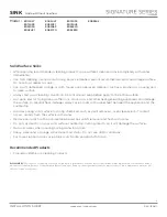 Preview for 5 page of Ronbow E012427 Installation And Care Manual