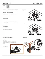 Preview for 6 page of Ronbow GENOVA 066230 Installation And Care Manual