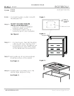 Preview for 2 page of Ronbow KALI CONTEMPO 030323 Installation Sheet