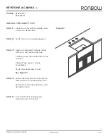 Предварительный просмотр 6 страницы Ronbow KEYSTONE Installation And Care Manual