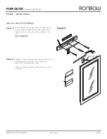 Preview for 4 page of Ronbow MARQUEE 600718-SA Installation And Care Manual