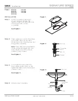 Предварительный просмотр 3 страницы Ronbow Signature E012004 Installation And Care Manual