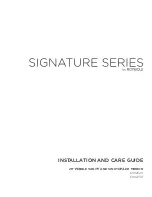 Ronbow Signature E062730 Installation And Care Manual preview