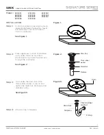 Предварительный просмотр 3 страницы Ronbow SIGNATUTE E032002-WH Installation And Care Manual