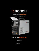 Ronch Ronch Weld 315MAX User Manual preview