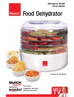 Ronco Food Saver User Manual preview