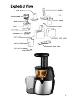 Предварительный просмотр 5 страницы Ronco Smart Juicer Instructions Manual