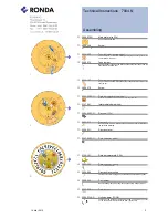 Предварительный просмотр 5 страницы Ronda 7004.N Technical Instructions