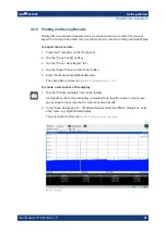 Предварительный просмотр 59 страницы Ronde & Schwarz 1304.0004K03 User Manual