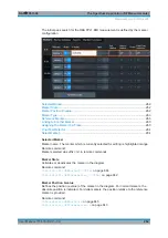 Предварительный просмотр 262 страницы Ronde & Schwarz R&S FPL1000 User Manual