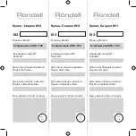 Предварительный просмотр 31 страницы RONDELL RDE-1105 Manual