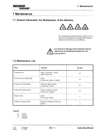 Preview for 36 page of Rondo Doge SCM50 Operating Manual