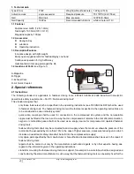 Preview for 2 page of Rongpeng F30F Operating Instructions Manual