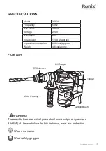 Preview for 2 page of Ronix 2702V Manual