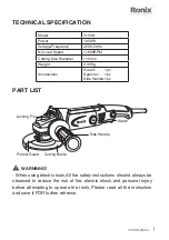 Предварительный просмотр 2 страницы Ronix 3150 N Manual