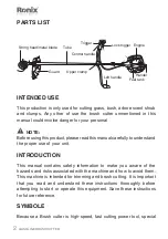 Предварительный просмотр 3 страницы Ronix 4552 Introduction Manual