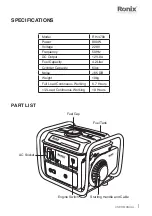 Preview for 2 page of Ronix RH-4708 Quick Start Manual