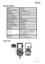 Preview for 2 page of Ronix RH-9150T Quick Start Manual